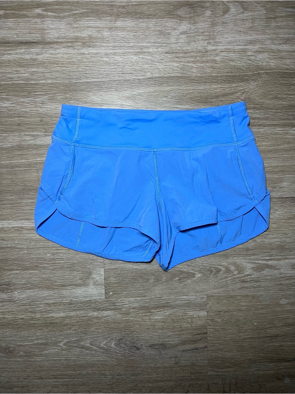 Lululemon Bright Blue Running Shorts Size 2
